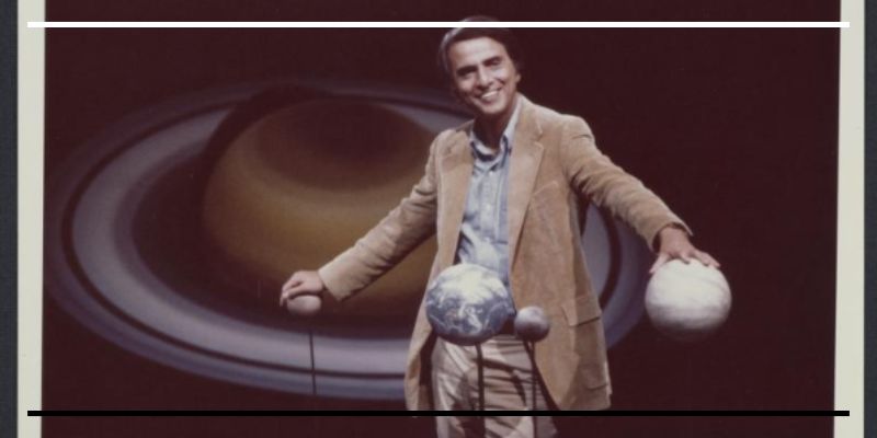 Carl Sagan e os planetas