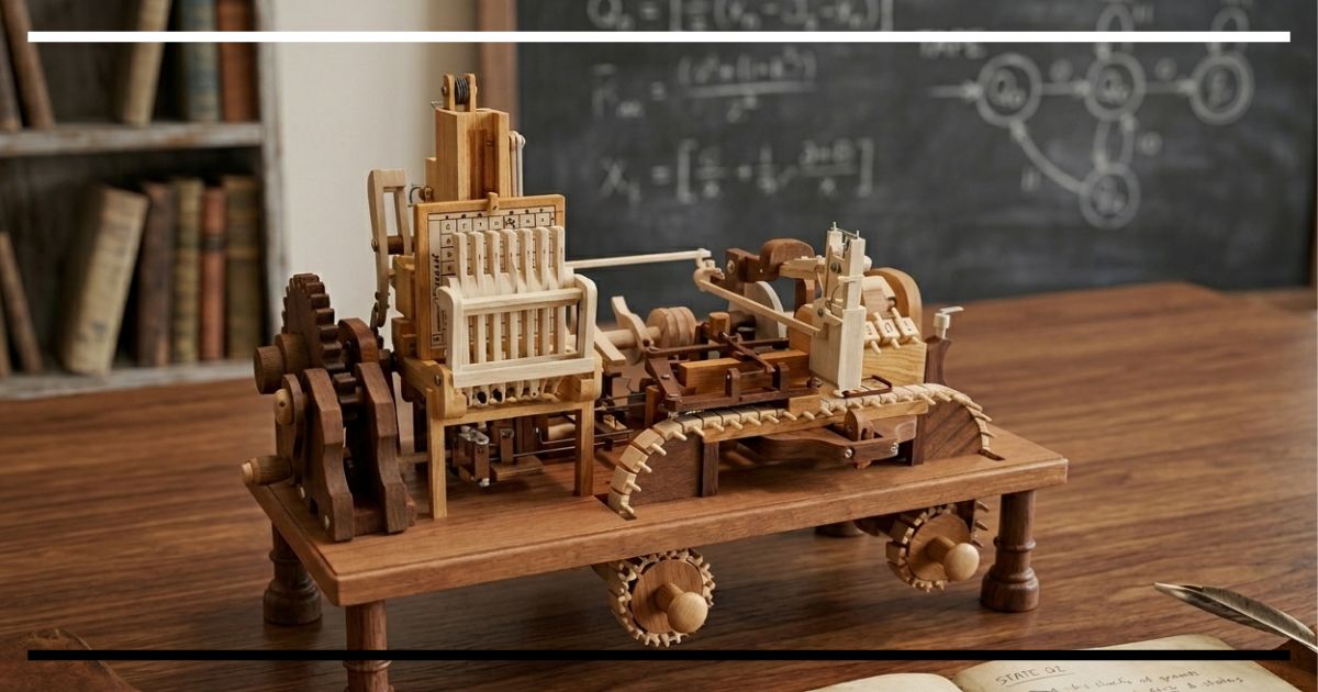 A máquina universal de Turing: a ideia que tornou o computador possível