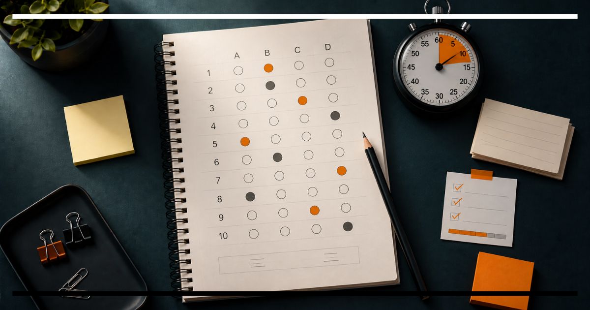 Como usar simulados para estudar melhor e corrigir seus erros
